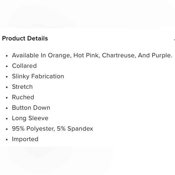 3/$20 City Chic Slinky Button Down Shirt - Chartreuse - Picture 7 of 8